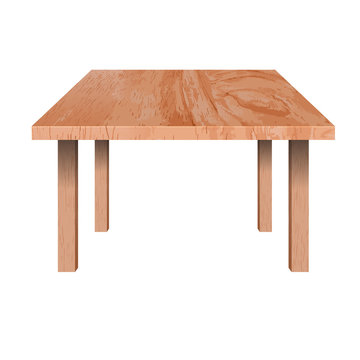 Rectangular shaped table,