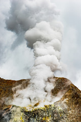 active volcano