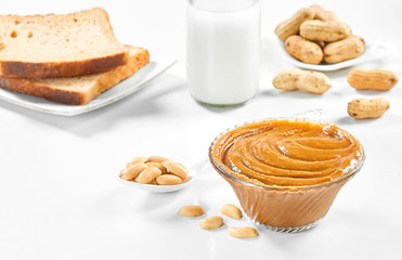 Peanuts oil and healthy food for life