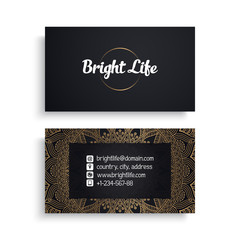 Business Card. Luxury template