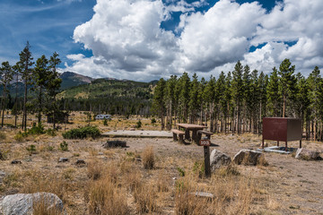 Glacier Basin Campground, Rocky Mountain National Park, Colorado, United States