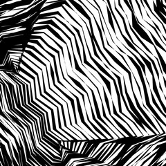 Fototapeta na wymiar Abstract Vector Background of Waves, Line Stripes