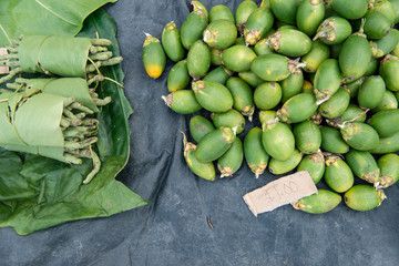 Betelnut on market solomon islands