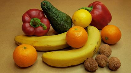 Fresh fruit arrangement