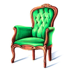 painted chair