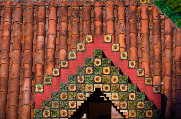 Villa El Capricho de Gaudí, designed by Antoni Gaudí, built in 1883-1885, Comillas, Cantabria, Spain, Europe