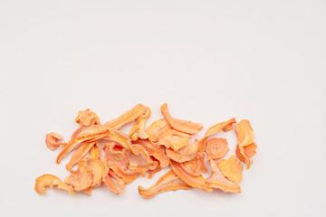 dried (dehydrated) carrot slices