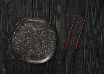 Plate and Chopsticks