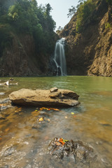 Winter Waterfall in Meghalaya