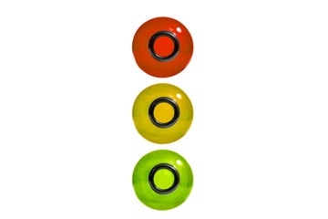 Drunk driving concept. Traffic offense. Drink alcohol behind the wheel. Traffic light from bottles,...
