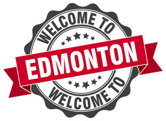 Edmonton round ribbon seal