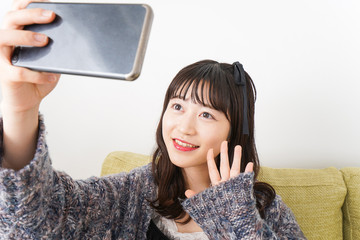 動画配信・ライブ配信・自撮りイメージ
