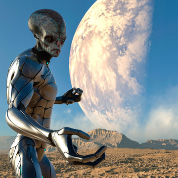 big boss grey alien
