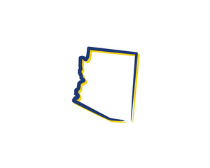 Arizona Outline Logo Icon 001