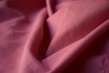Red fabric background
