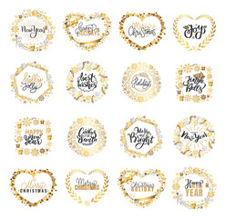 Holly Jolly Quote Merry Christmas New Year Holiday