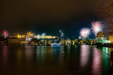 Happy new year in praga