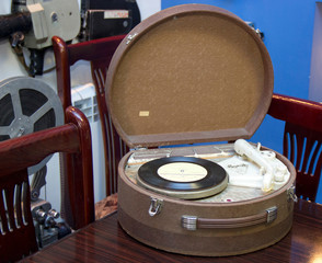 objects of the exhibition of old technologies