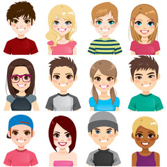 Teenager Set Avatar