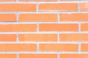 Clay brick wall background texture