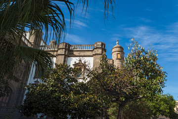 Fototapeta premium Canary islands gran canaria winter sunny day
