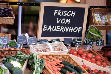 Frisch vom Bauernhof