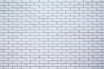Texture background of white brick wall