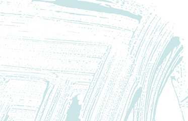 Grunge texture. Distress blue rough trace. Brillia