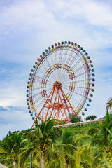 Fototapeta premium observation wheel park