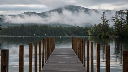 Naklejka premium George Lake New York