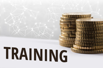 Konzept Training / Finanzen im digitalen Zeitalter
