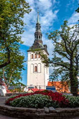 Fototapeta na wymiar St. Nicholas Church, Tallinn, Estonia
