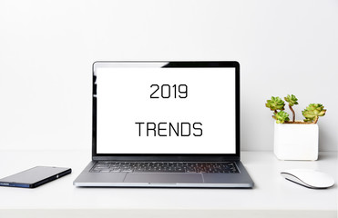 2019 TRENDS Business Concept