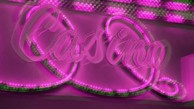 lights neon las vegas night city entertainment