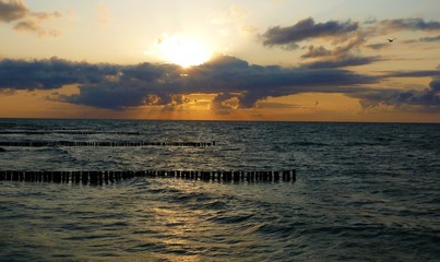 Sonnenuntergang am Meer