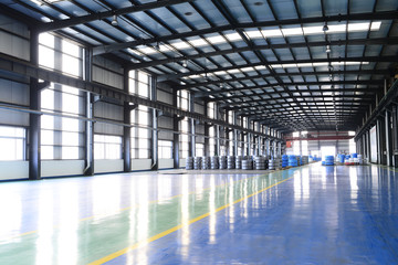 Cold rolled strip, in spacious workshop