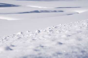 Fototapeta na wymiar Schneefläche