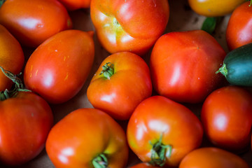 Rote frische Tomaten für deine Speise