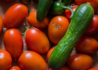 Tomaten und Jalapeno