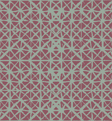 Traditional Japan Tie Dye Ornament Organic Kimono Vector Seamless Pattern. Asian Fashion Fabric Watercolour Batik Print, Wabi Sabi Ikat Geo Texture. Hand Painted Shibori Geometric Seamless Background.