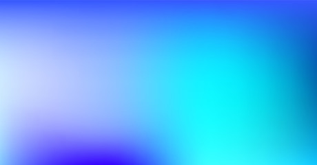 Purple Blue Gradient Vibrant Dreamy Vector Background. Sunrise, Sunset, Sky, Water Color Overlay Neon Design Element. Luxury Trendy Holograph Defocused Texture. Digital Funky Cool Tech Gradient Paper.