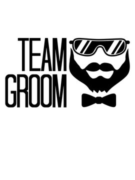 cool sonnenbrille feiern groom ringe team junggesellenabschied bachelor party spa&szlig; hochzeit heiraten br&auml;utigam m&auml;nner freunde crew anzug braut clipart logo design