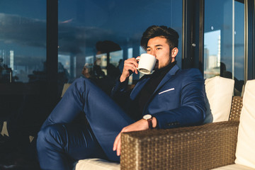 カフェで一休み