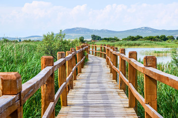 Obraz premium Lake Vrana, Croatia.