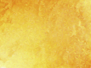Vector EPS10 gold metal effect with blurred glowing particles. Abstract background with iridescent mesh gradient. Visual illusion of sparkles metal surface. Background for Christmas or party themes