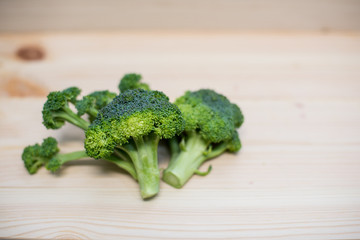 Grüner gesunder Brokkoli für dein gutes Essen