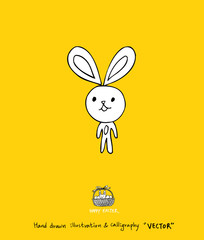 부활절 / 손으로 그린 부활절 일러스트