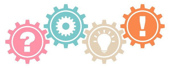 4 Gears Question, Work, Idea & Answer Retro