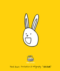 부활절 / 손으로 그린 부활절 일러스트