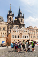 Fototapeta premium Church of Mary before Týn